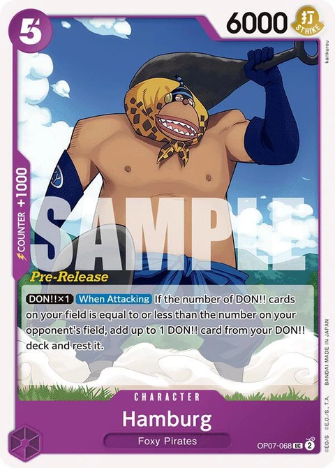 Hamburg - One Piece Card Game card