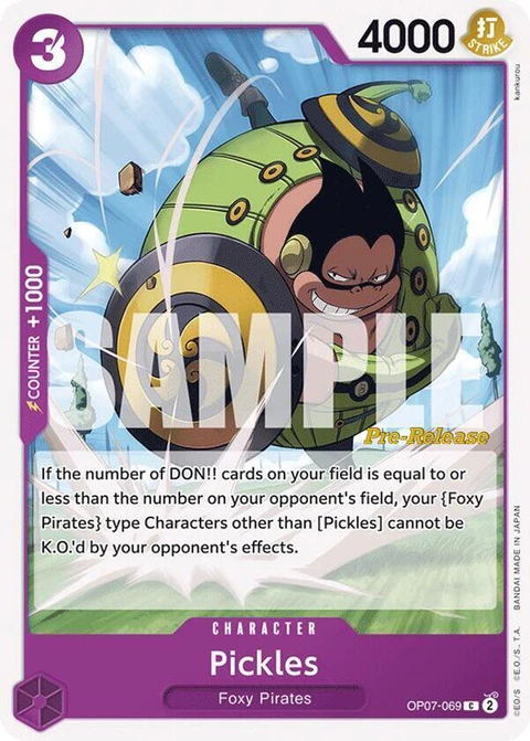Pickles - One Piece Card Game card