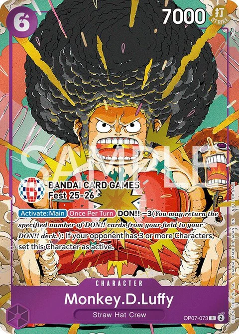 Monkey.D.Luffy (BANDAI Card Games Fest 25-26) - One Piece Card Game card