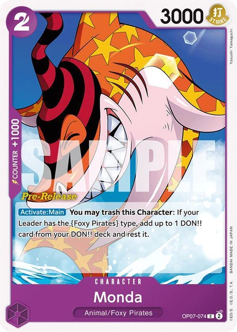 Monda - One Piece Card Game card
