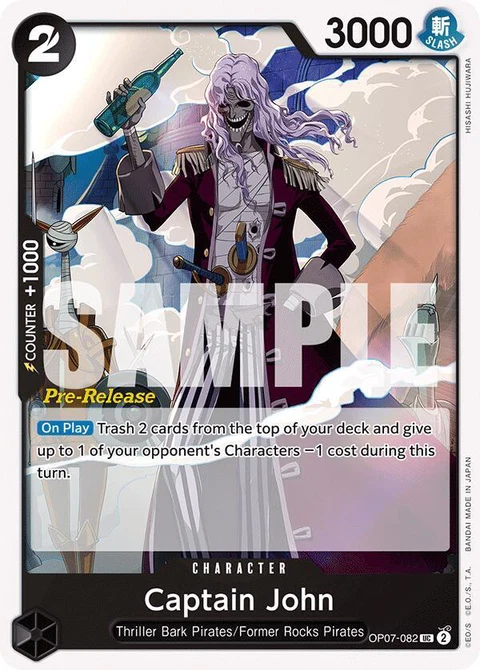 Captain John - One Piece Card Game card
