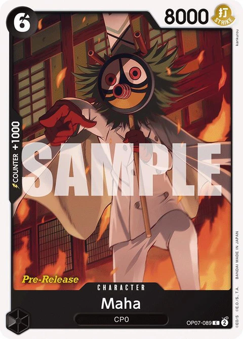 Maha - One Piece Card Game card