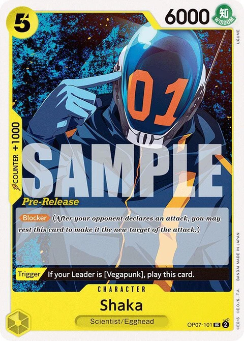 Shaka - One Piece Card Game card