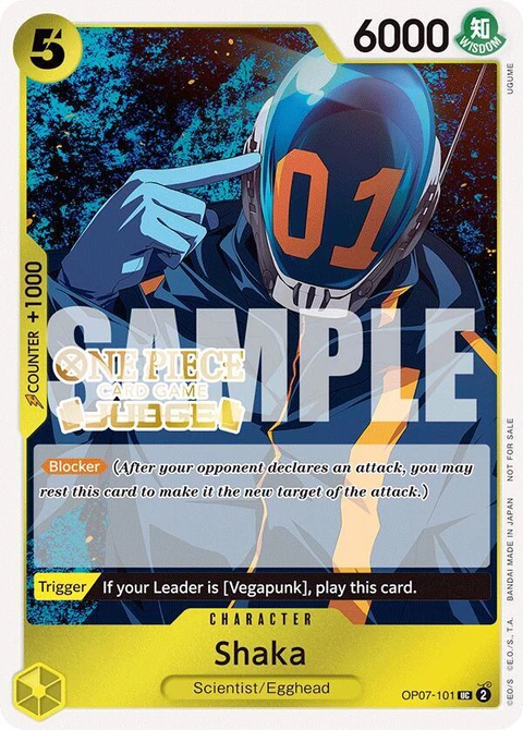 Shaka (Judge Pack Vol. 5) - One Piece Card Game card