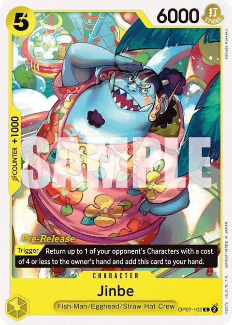 Jinbe - One Piece Card Game card