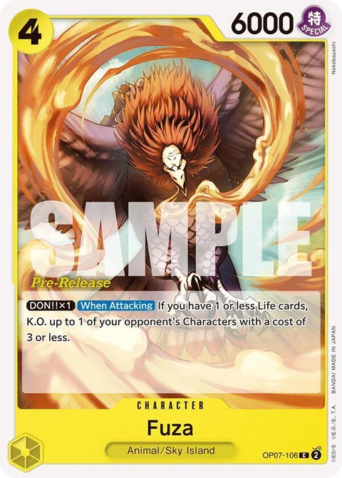 Fuza - One Piece Card Game card