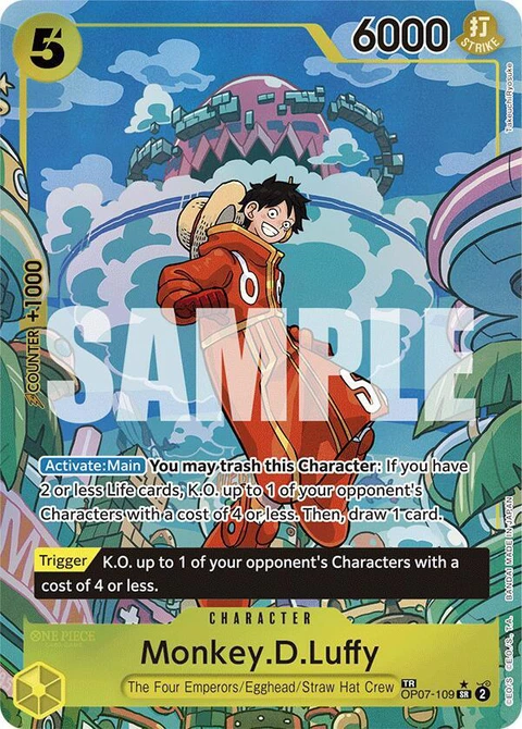 Monkey.D.Luffy (TR) - One Piece Card Game card