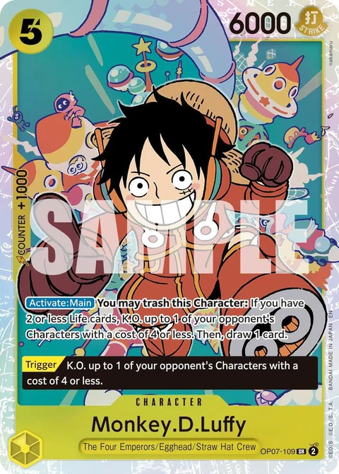 Monkey.D.Luffy (Reprint) - One Piece Card Game card