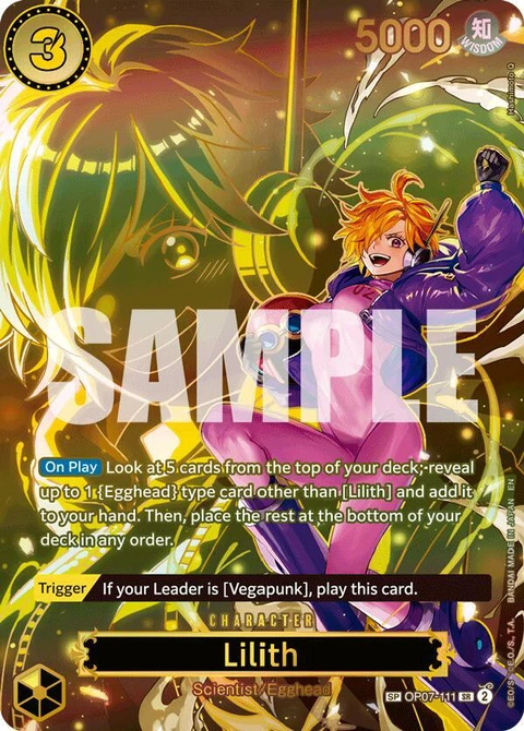 Lilith (SP) - One Piece Card Game card