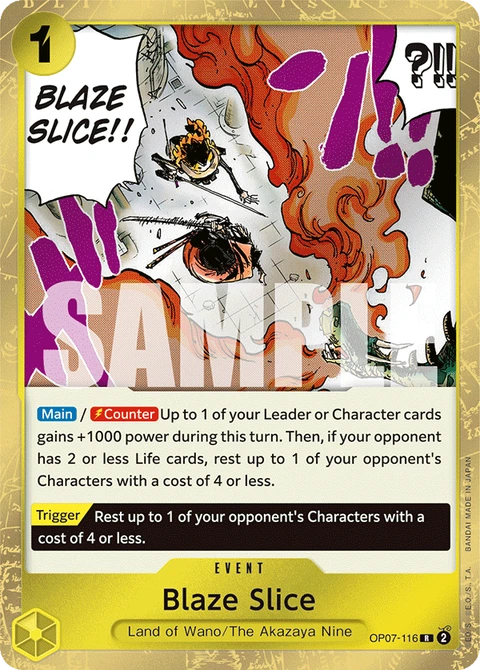 Blaze Slice (Premium Card Collection -Best Selection Vol. 5-) - One Piece Card Game card