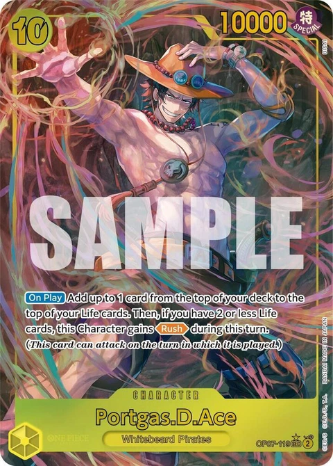 Portgas.D.Ace (Parallel) - One Piece Card Game card