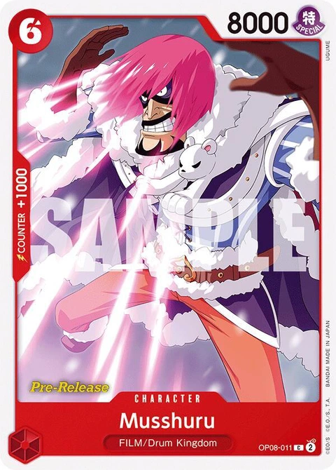 Musshuru - One Piece Card Game card
