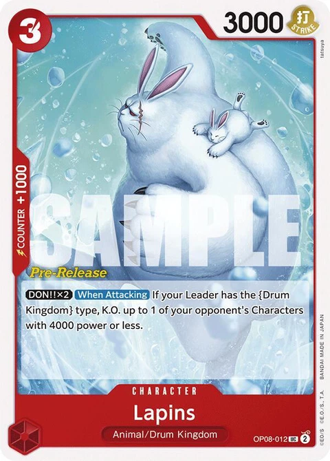 Lapins - One Piece Card Game card