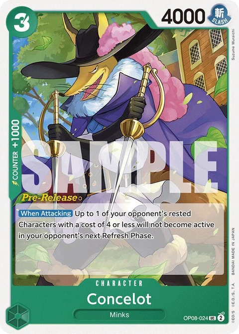 Concelot - One Piece Card Game card