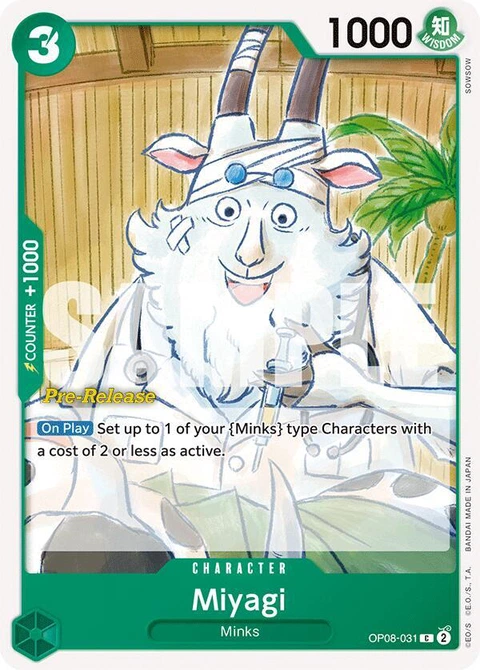 Miyagi - One Piece Card Game card