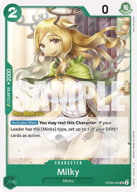 Milky - One Piece Card Game card