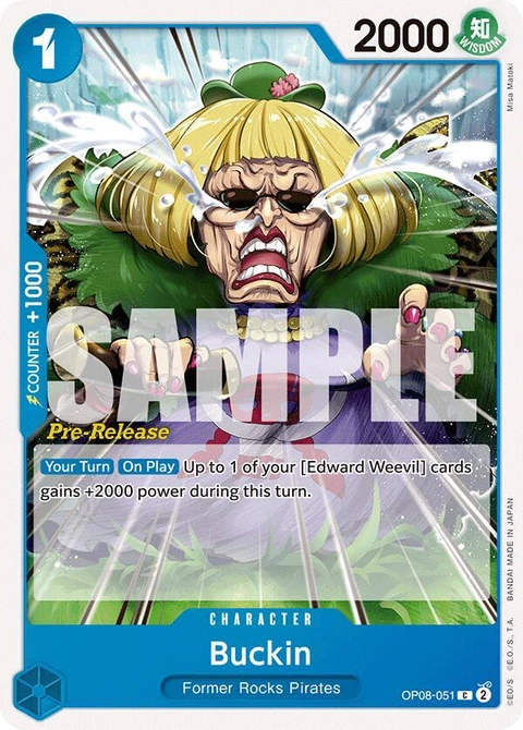 Buckin - One Piece Card Game card