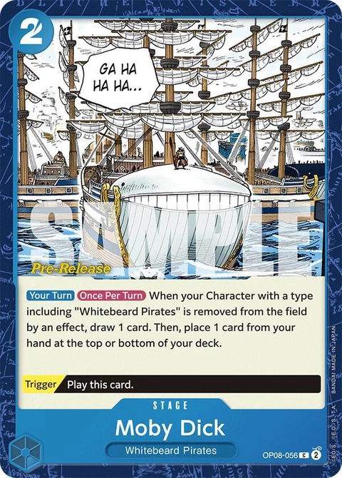 Moby Dick - One Piece Card Game card