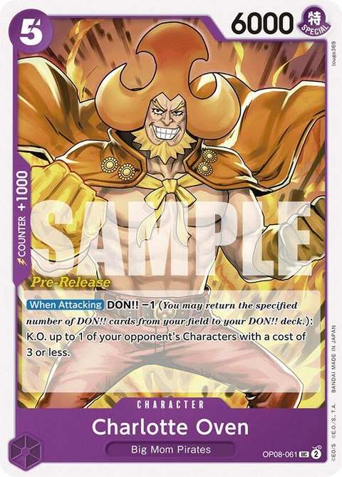 Charlotte Oven - One Piece Card Game card