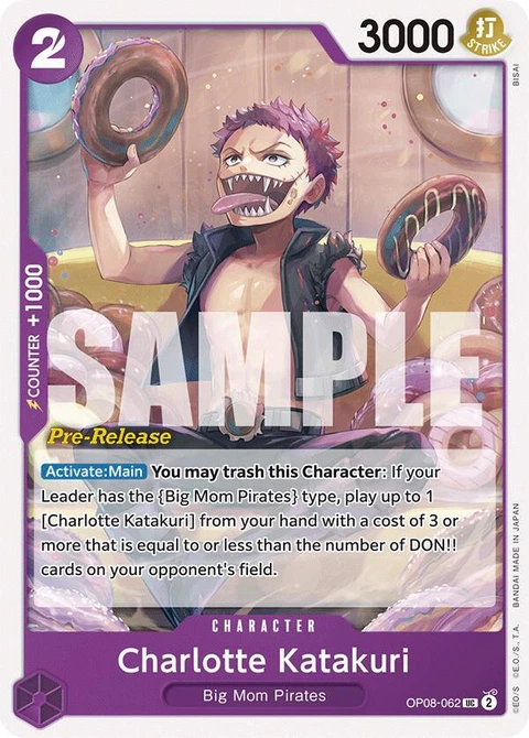 Charlotte Katakuri - One Piece Card Game card