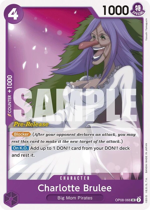 Charlotte Brulee - One Piece Card Game card