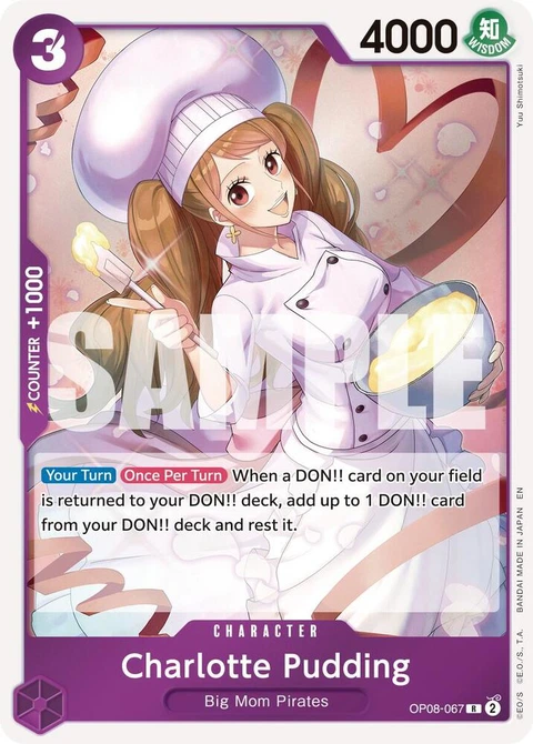Charlotte Pudding (Reprint) - One Piece Card Game card