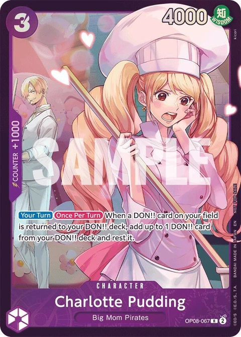 Charlotte Pudding (Store Treasure Cup 2025) - One Piece Card Game card