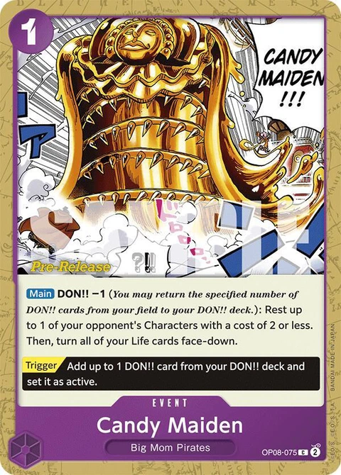Candy Maiden - One Piece Card Game card