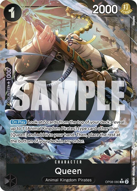 Queen (Parallel) - One Piece Card Game card