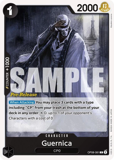 Guernica - One Piece Card Game card