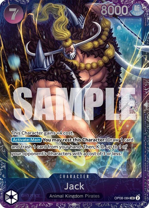 Jack (Treasure Cup 2025) - One Piece Card Game card