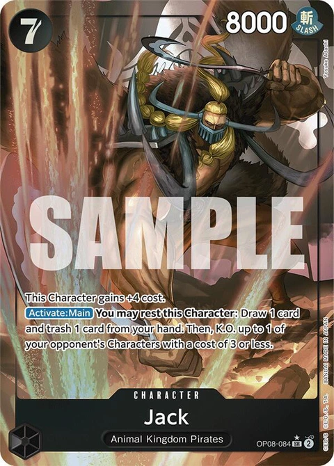 Jack (Parallel) - One Piece Card Game card
