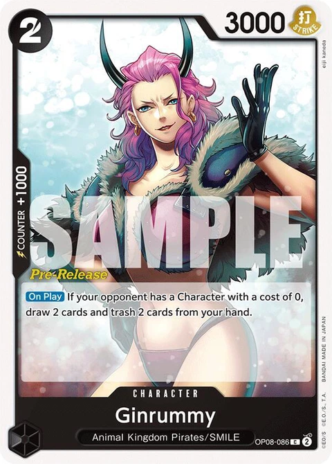 Ginrummy - One Piece Card Game card