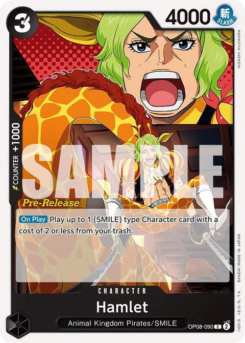 Hamlet - One Piece Card Game card