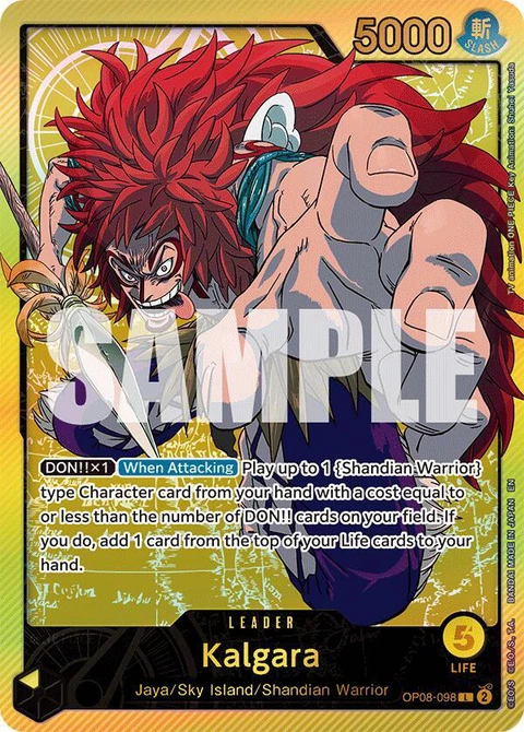 Kalgara (SP) - One Piece Card Game card