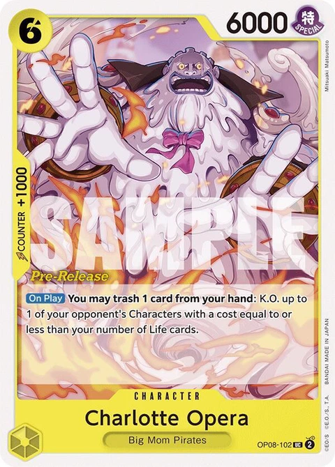 Charlotte Opera - One Piece Card Game card