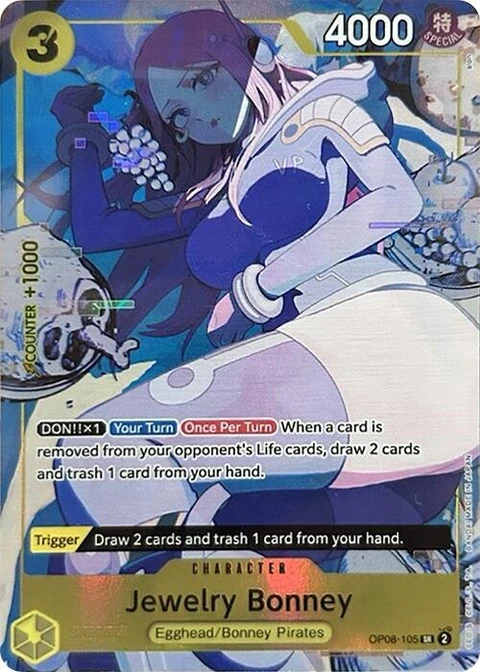 Jewelry Bonney (Illustration Box EX) - One Piece Card Game card