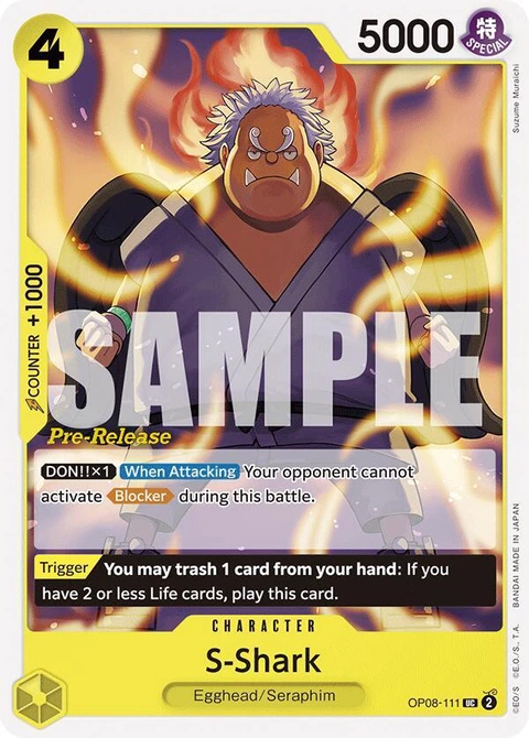 S-Shark - One Piece Card Game card