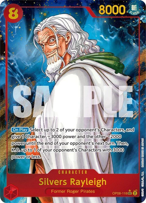 Silvers Rayleigh (Parallel) - One Piece Card Game card