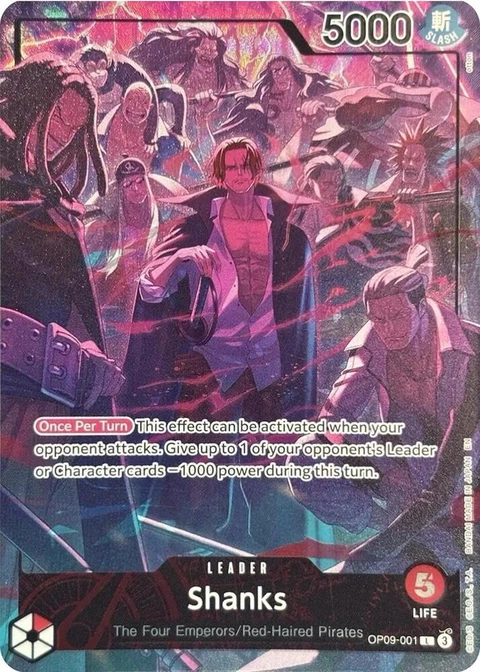 Shanks (English Version 2nd Anniversary Set) - One Piece Card Game card