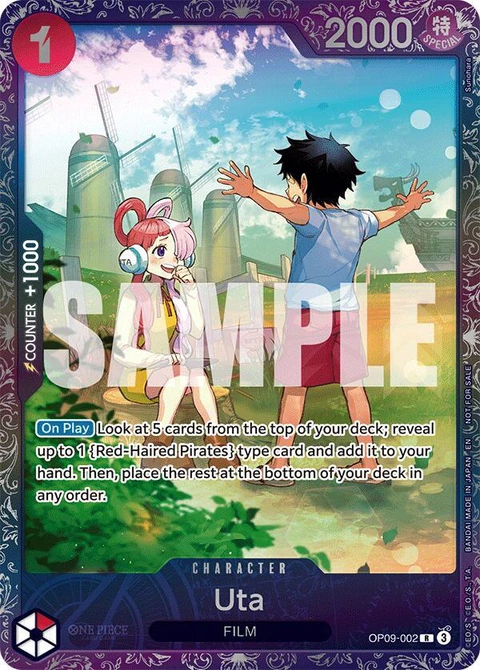 Uta (Treasure Cup 2025) - One Piece Card Game card