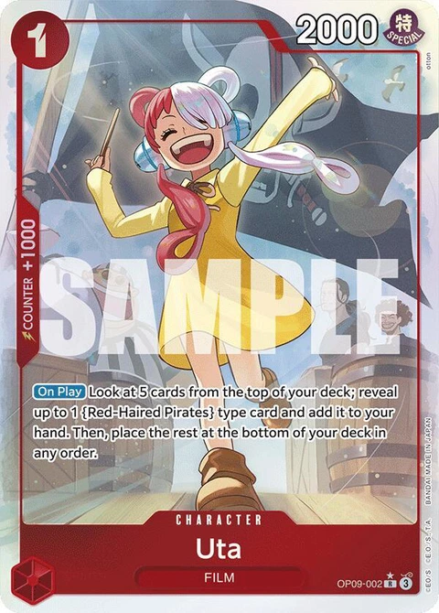 Uta (Parallel) - One Piece Card Game card