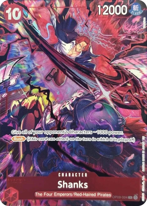 Shanks (English Version 2nd Anniversary Set) - One Piece Card Game card
