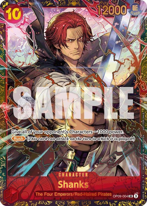 Shanks (Championship 25-26 Offline Regionals Season 2) - One Piece Card Game card