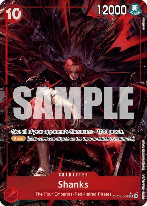 Shanks (Alternate Art) - One Piece Card Game card