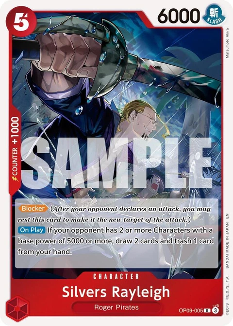 Silvers Rayleigh (Reprint) - One Piece Card Game card