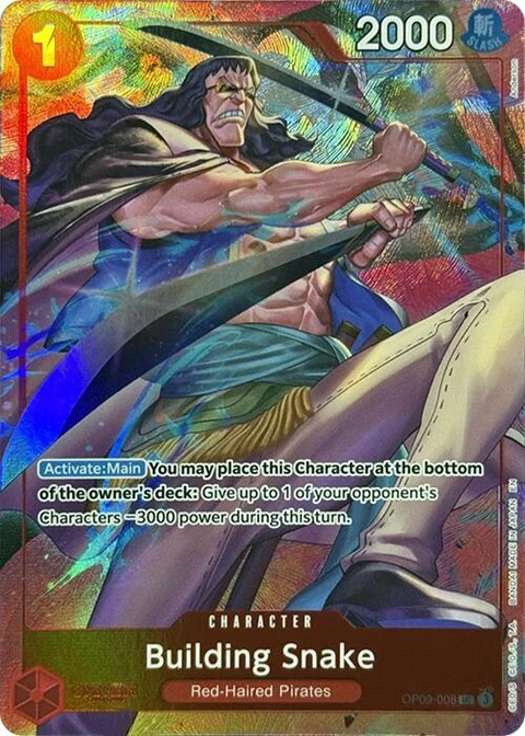 Building Snake (Premium Card Collection -Best Selection Vol. 4-) - One Piece Card Game card