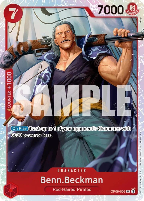 Benn.Beckman (Reprint) - One Piece Card Game card