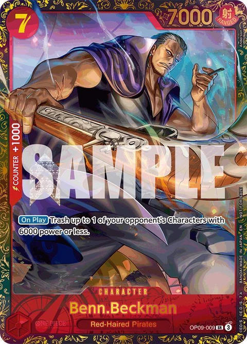 Benn.Beckman (Championship 25-26 Offline Regionals Season 2) - One Piece Card Game card