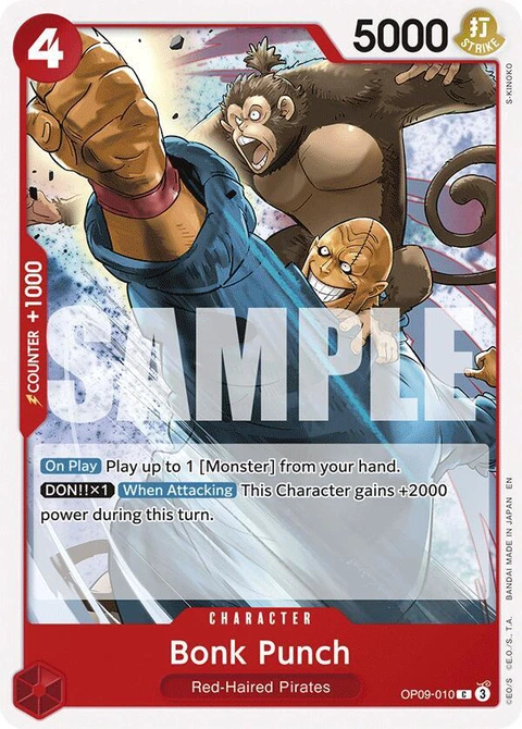 Bonk Punch (Reprint) - One Piece Card Game card